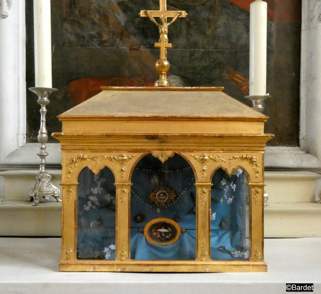 Chasse relique Sainte-Radegonde