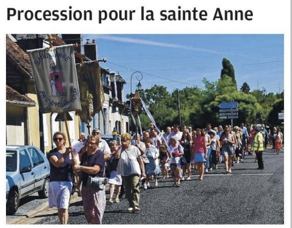 procession Sainte anne