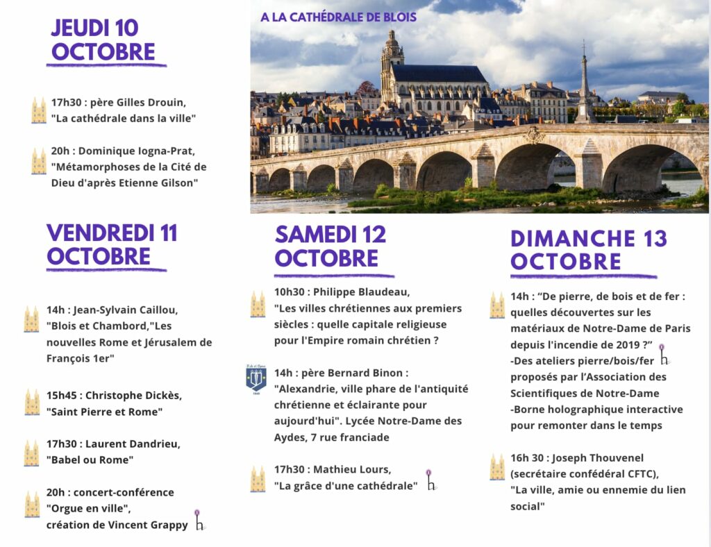 Programme de conférences