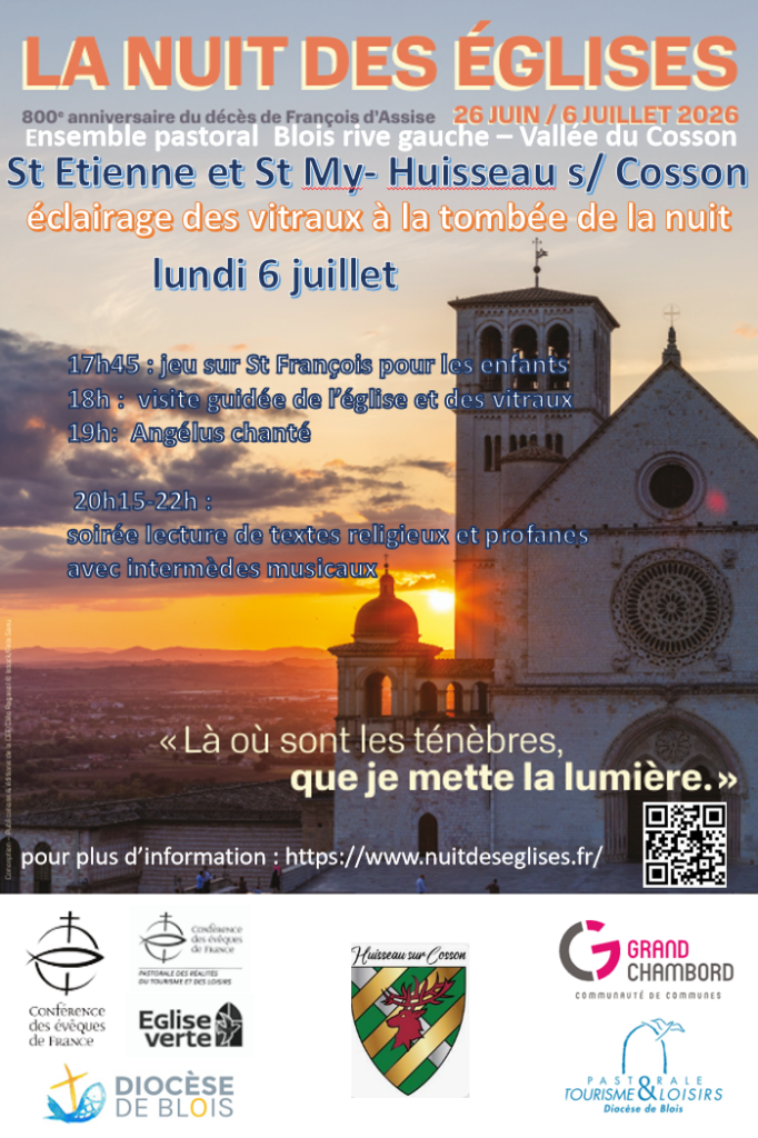 Nuit des églises 2026